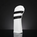 Black/White Driver Head Cover