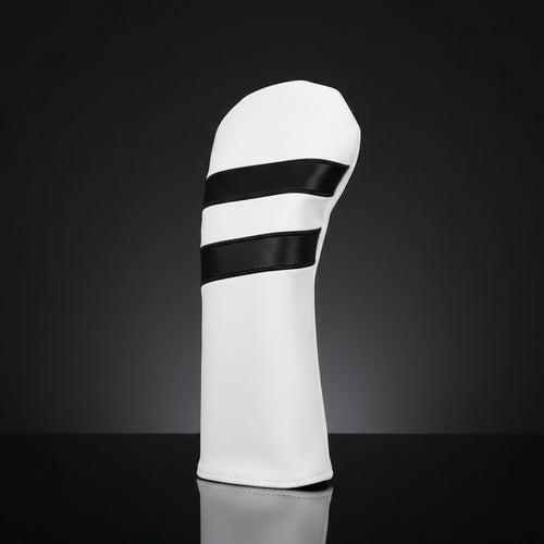 Black/White Driver Head Cover